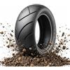 Generic Pneumatico Tubeless 130/60-8, Gomma di Ricambio per Scooter e Mini Moto, Battistrada Stradale All-Weather in Gomma Rinforzata, 46J 250kPa