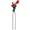 Générique Supporto per canna da pesca per pavimento, con supporto girevole a 360 gradi, 41,5 x 12,5 cm, suport canna da pesce gatto, angolo regolabile, robusto, per esterni, lago, fiume, stagno, riva, canoa