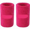 Generico 1 Paio di Polsini da Tennis in Cotone 4,3 ×, Pollici for Palestra Sportiva(1 Pair Green)