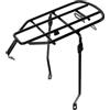 LIGHTAOTAO Portapacchi Posteriore per Bici in Metallo Nero Design Spesso e Asciugatura Rapida, Seggiolino Bici Stabile ed Elastico