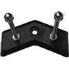 Generic Supporto verticale da parete per skateboard, espositore per snowboard, accessorio robusto, organizer compatto, per patio, parete, garage, camera da , soggiorno, appartamento, dormitorio, famiglie