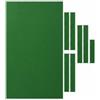 Hellery Copritavolo Biliardo Panno Professionale Rivestimento Tavolo Pilling Antiusura Tessuto Pesante Duraturo Mantiene Aspetto Ottimale Adatto per Club Sportivi Casa, Verde, 2.6-1.45m