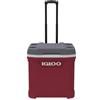 Igloo Latitude 30 Roller Frigorifero Passivo Con Ruote, 28 Litri, Rosso