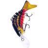 Generic Lere di pesca al bar, esche di basso acqua - Esche di pesce di vainna | per velocità di pesca, Lunghi Tongue Lours artificiali per basso, trota, oro, pesce gatto, pike