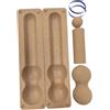 Aymzbd Balance Board Rullo Massaggio Palla Rafforzatore Piedi Equilibrio Ginnastica Rinforzo Caviglia Esercizi Pilates Danza Adatto Adulti