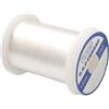 Generic Filo da pesca monofilamento da 100 m, forte legatura a nodi, design liscio resistente all'abrasione, bobina in poliestere leggero, poliestere resistente, per progetti di pesca e