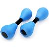 Generisch Aqua - Set di manubri per acqua, 1 paio di manubri in schiuma Eva, per acquagym e per aquajogging, 28,5 x 9 cm