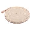HINTRMENT Lontano in Cotone 100% Naturale per Lampada a Cherosene, Stoppino Liscio per Campeggio, Combustione Stabile e Sicura Riduzione Fuliggine, Accessorio per Emergenze