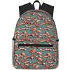 OAZCVBNN Streaky Bacon Pattern Print Leggero Impermeabile Zaino Casual Viaggi Quotidiani Escursioni Weekend Fughe