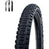 maxxi4you 1 x Schwalbe Johnny Watts Performance DD GreenGuard 29 nero con Reflex 60-622 (29 x 2,35) con leva pneumatici