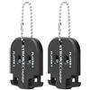 EVGATSAUTO Contatore, Marqueur De Score Petanque Obut, 2 Pezzi Contatore Punteggio Portatile Mini Contatore Punteggio Colpo con Portachiavi