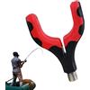Generic Supporto per canna da pesca - Supporto per canna da pesca | Robusto supporto per la testa | Impugnatura antiscivolo in silicone | Accessori europei per forcella alla carpa per pesca in banca