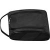 Generic Porta scarpe da golf, custodia per scarpe da golf,Borsa per scarpe da uomo donna | Organizzatore impermeabile per tasche per scarpe da viaggio con maglia traspirante con chiusura lampo, nero, Se