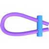 Generisch Bar gonfiabile per piscina, in schiuma, 156 x 6,6 cm, tubo di esercizio galleggiante leggero, galleggiante per fitness in acqua , con connettore, dispositivo di supporto per allenamento a mano