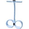 Generic Fascia di resistenza per pedale, attrezzatura per esercizi a 6 tubi, fasce di resistenza per piedi con manici, per donne, addome, vita, braccia, gambe, yoga, casa, palestra, allenamento fitness