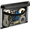 Generic Organizer per console da barca, borsa in rete di nylon, misure S, M, L, (1 pezzo), supporto autoadesivo impermeabile, scatola portaoggetti per kayak, borsa per attrezzatura da crociera all'aperto