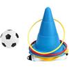 Generic Giochi Di Lanciare Anelli Per - Coni Sportivi Portatile Divertenti, Interattivi Per Lo Sviluppo Di Tutti Piccoli Giardino Spiaggia Cortile Patio Parco Giochi Scuola Halloween