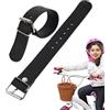 Generic Cinturini In Pelle Per Cestino Bici Accessorio per Cestino da Manubrio