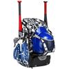 gifyym Zaino da baseball, grande, leggero, con scomparto per scarpe, borsa per racchette da softball, per adolescenti, calcio, sport, scuola, gioco, viaggi, esercizi, allenamento, molla, gancio regolabile