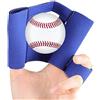 SLEERGEKNT Guanto da allenamento da baseball, con inserto per dita da softball, attrezzatura portatile per esercizi di lancio, riscaldamento pre- , esercitazioni in campionato