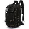 Thuram Zaino da 20 Litri in Nylon Resistente Impermeabile per Pesca, Militare, Tattico, Sport, Escursionismo, Casual, per il Tempo Libero, Nero mimetico., 20L, Casual