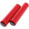 MAGICLULU Manopole per Bici Mountain Bike in Spugna Rossa, Antiscivolo e Resistente all'Usura, Copertura Manubrio per Bicicletta e Condizioni di Pioggia, 2 Paia per Manubri da 22mm