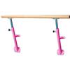 DDS22E LJISEHG Sbarra da Danza Regolabile a Parete Multicolore 1-1,5 m Adulti Bambini Danza Fitness(Pink,1m)