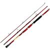 Generico 1.8M 2.1M .4M Canna da pesca portatile in 3 pezzi Viaggi Surf Spinning in acqua salata 30-50lb Barca Jigging Traina(2.4 m)