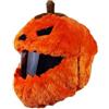 Générique Custodia per casco moto Halloween, copertura per casco da moto, divertente in peluche, zucca, coniglio, demone/gatto nero, accessori per caschi da moto