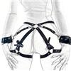 Sinorichh B-D-S-M Cintura in pelle nera, Giocattoli per il fitness per uomini e donne