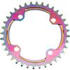 SkyjOy Monocorona MTB Mountian Bike Corona Oil Slick Alluminio Bici da Strada Stretto Largo Dente Piastra Anello Catena della Bicicletta 32T 34T 36T 38T(36T)