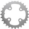 SkyjOy Monocorona MTB Corona for Bicicletta for 64 BCD 28T Argento Mountain Bike Ruota for Catena Disco Adatto all'Uso for Parte Bici da 7/8/9 velocità