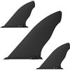 ZLX Set di pinne di ricambio per paddle board, pinne di ricambio staccabili, ricambio per pinne a sgancio rapido, accessori di ricambio durevoli per tavole da SUP gonfiabili