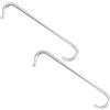 KJHBV Set 2 Ganci per Catena Bici in Metallo Inossidabile Argento, Strumento Riparazione e Collegamento Catena per Manutenzione Bici