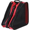 AMSLSIU Borsa per pattinaggio a rotelle di grande capacità, contiene pattini, attrezzatura, eventi o tutti i giorni, borsa per pattini da hockey su ghiaccio, rosso, 38x38x29cm