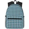 OAZCVBNN Zaino casual leggero e resistente all'acqua con stampa di delfini divertenti per viaggi, escursioni, fine settimana
