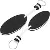 RUNROTOO Portachiavi Accessori Mare Galleggiante 2 Pezzi in Eva Leggero e Pratico per Canoa e Kayak per Spiaggia e Sport Acquatici