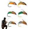 Generisch Esca da pesca a mosca multifunzionale, efficace e realistica, dispositivo di esche con struttura robusta, accessorio moderno per campeggio, escursionismo, zaino in spalla, fiume, lago e