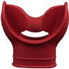 hindraem Boccaglio per erogatore per immersioni subacquee, struttura in morbido silicone, facile da usare, per ogni subacqueo, con un boccaglio affidabile e, Rosso, 5.12x5.39 cm