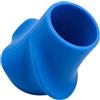 ZAICOLER Strumento per L'allenamento con Impugnatura Comoda e Antiscivolo per Racchette da Tennis in Silicone per Sport da Tennis e Paddleball 5,8x5,5x5,2 Cm (Blue)