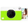 KODAK Printomatic Fotocamera istantanea stampe su carta fotografica Zink Zero Ink 2x3 con retro autoadesivo, Verde neon