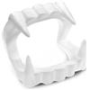 KING OF HALLOWEEN.DE King of Halloween Denti da vampiro per bambini di 10 anni, sicuri e adatti ai bambini, innocui per i denti, accessorio per feste di Halloween, cosplay dracula morso da vampiro (50 x 65 mm)