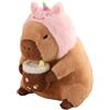 JUCHRZEY 30 Cm Peluche Simpatico Peluche Ultra Morbido Regalo di Compleanno Peluche Capibara Ripieno for Bambini e Bambini Regalo for Ragazzi Ragazze (Unicorno)