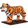 alltogetho Set Tigre Micro Blocchi - 980+ Pezzi Modello 3D Animale - Puzzle Fai-da-te Fauna Maestosa per Adulti - Decorazione Scrivania Elegante e Arte Casa - Regalo di Successo