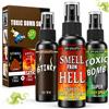 Dato Dalla Natura Fialette Puzzolenti con Spray Puzzolente - 3 Pezzi Fart Spray Prank per Halloween Carnevale Divertenti Scorregge Finte