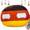 Genérico Pupazzo di peluche Countryball, Polandball, cuscino per decorazione della casa, giocattolo, regalo da viaggio