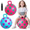 INPODAK 38cm Space Hopper (Blu & Rosso)