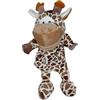 Proumhang Marionette a Mano con Corpo Intero per Bambini,Animale Mano Marionette Tema Fattoria Marionette Giocattoli Set,Giocattoli di Peluche per Finta con Bocca Aperta Mobile,35cm,Cervo Scuro