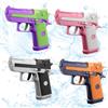 HHDESHSL Pistola ad Acqua per Bambini, 4 Pezzi Pistole ad Acqua Giocattolo, Mini Pistola Squirt ad Acqua con 8-10 M a Lunga Distanza, Fucili ad Acqua in Plastica per Piscina, Giardino, All'aperto