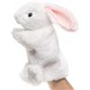 Uni-Toys - Manichino a forma di coniglio (bianco) - 24 cm (altezza) - bambola di peluche, coniglio - peluche